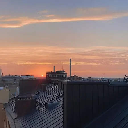 Urban Penthouse Next To Metro With Views Apartment Helsinki